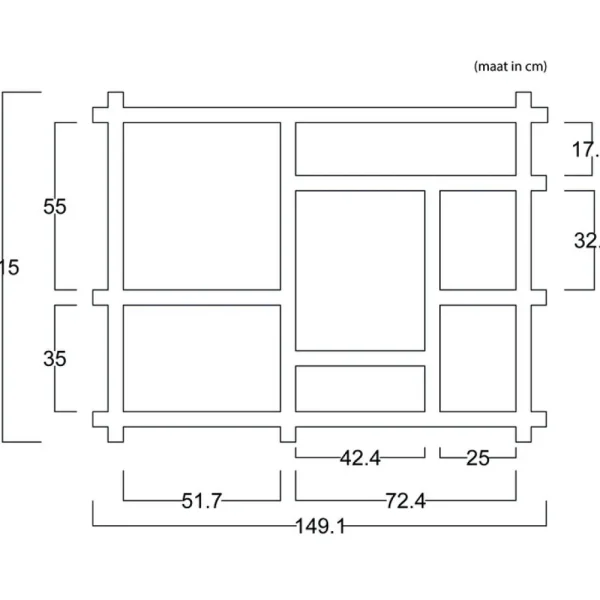 Shop KarTent Arizona | Wabenschrank Mit Offenen Fachern