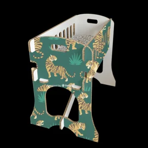 Online KarTent Baby Krippe - Papercrib Tiger Grun