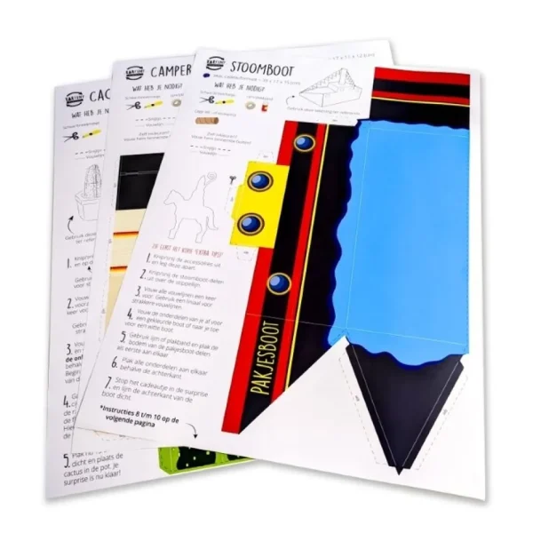 Best Sale KarTent Bastel-Dampfboot Aus Papier