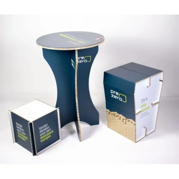 Store KarTent Bedruckter Stehtisch Aus Karton