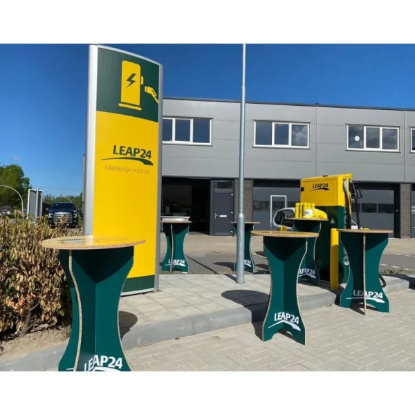 Store KarTent Bedruckter Stehtisch Aus Karton