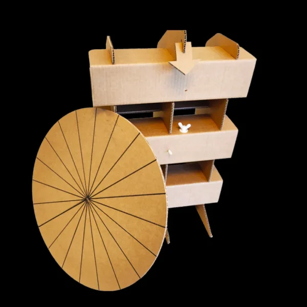 Clearance KarTent Bedrucktes Glucksrad Aus Pappe