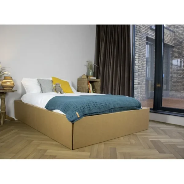 Shop KarTent Bettgestell Aus Karton Mit Seitenwanden