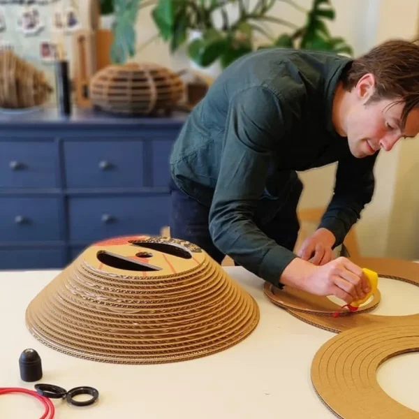 Store KarTent Diy-Lampenschirm Aus Pappe