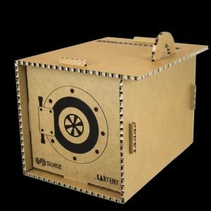 Flash Sale KarTent Dokumententresor Aus Karton Fur Die Arbeit Von Zu Hause Aus