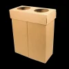 Cheap KarTent Doppelmulltonne Aus Pappe