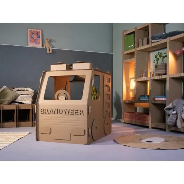 Discount KarTent Feuerwehrauto Aus Pappe