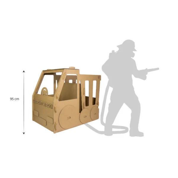 Discount KarTent Feuerwehrauto Aus Pappe