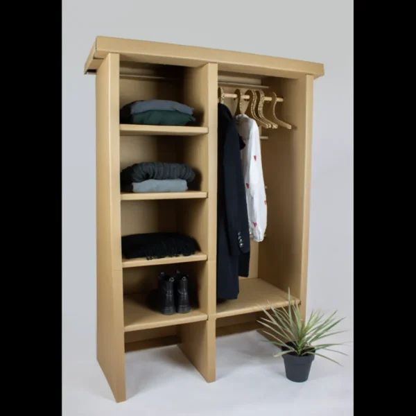 Clearance KarTent Garderobenschrank Aus Karton