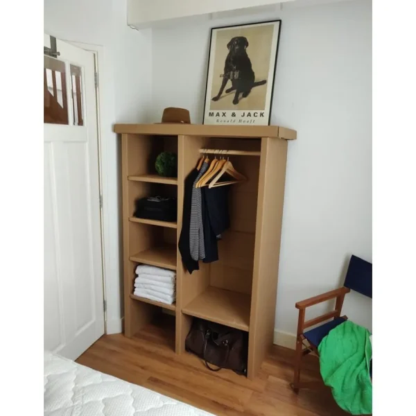Clearance KarTent Garderobenschrank Aus Karton