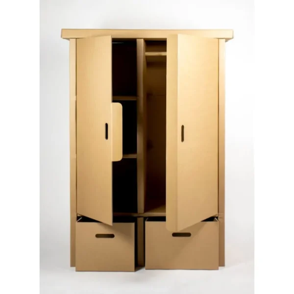 Clearance KarTent Garderobenschrank Aus Karton