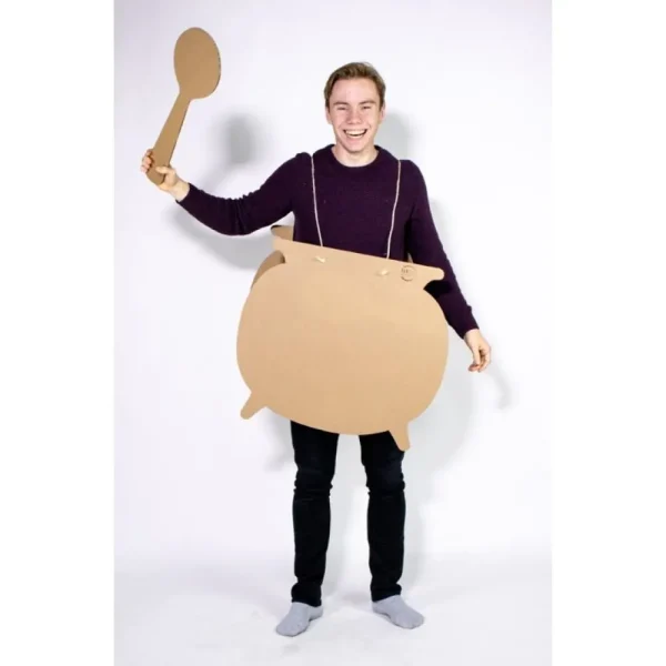 Cheap KarTent Hexenkessel-Kostum Aus Pappe