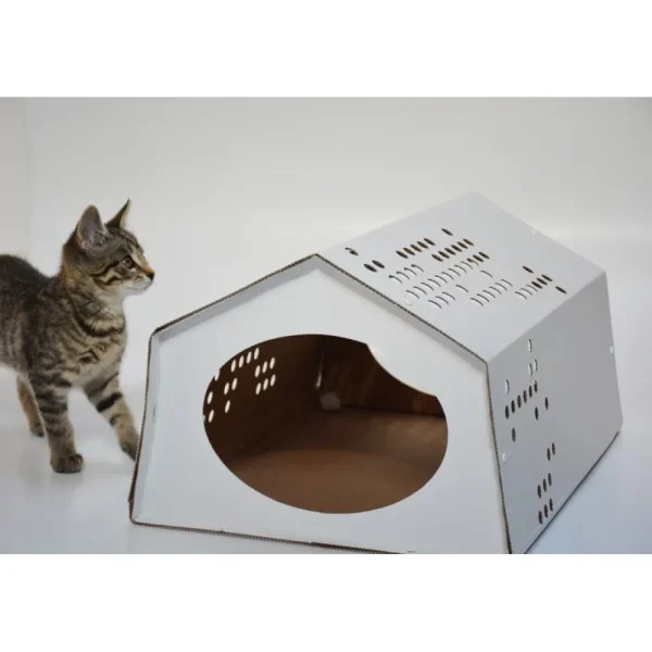 Cheap KarTent Karton Cattent - Das Zelt Fur Katzen