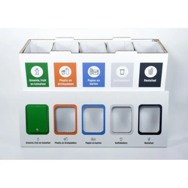 Online KarTent Karton Eco Bin Funf Facher