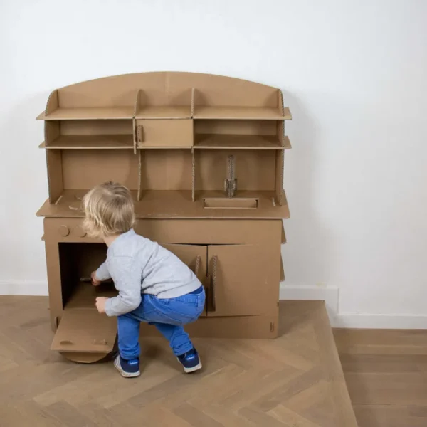 New KarTent Karton Kinderspielkuche