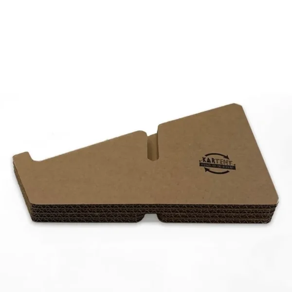 Online KarTent Karton Laptop-Stander Kreuz