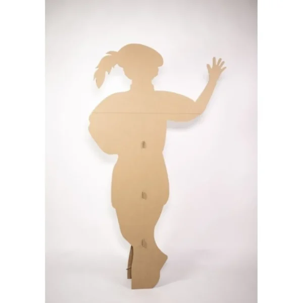 Best KarTent Karton Lebensgrose Piet-Figur