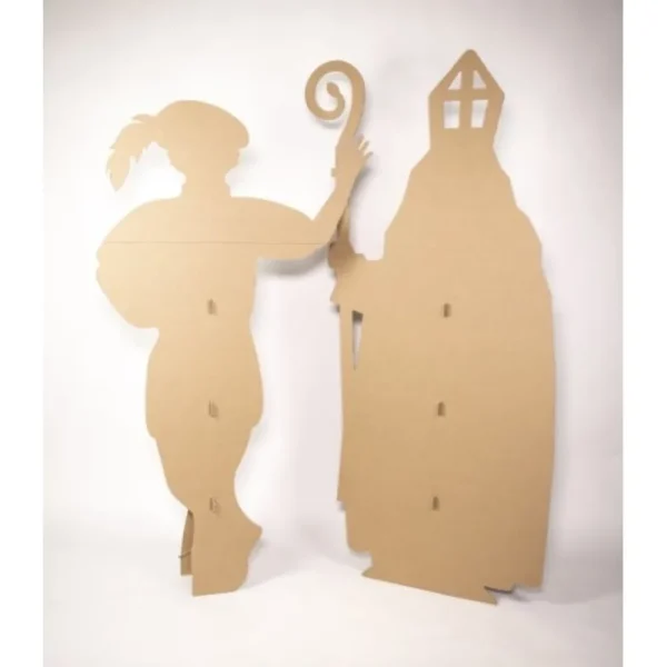 Best KarTent Karton Lebensgrose Piet-Figur