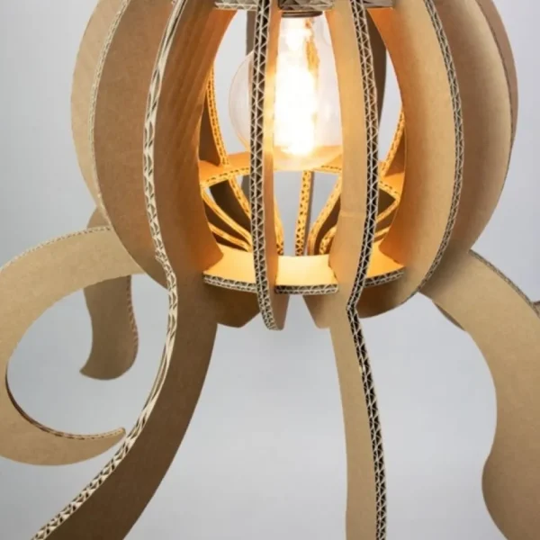 Outlet KarTent Karton Oktopus-Lampe