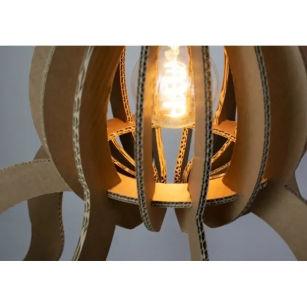 Outlet KarTent Karton Oktopus-Lampe
