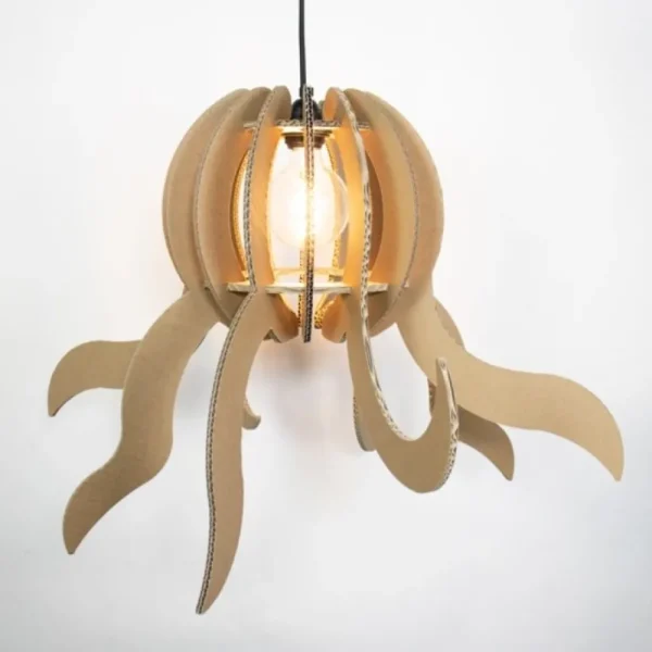 Outlet KarTent Karton Oktopus-Lampe