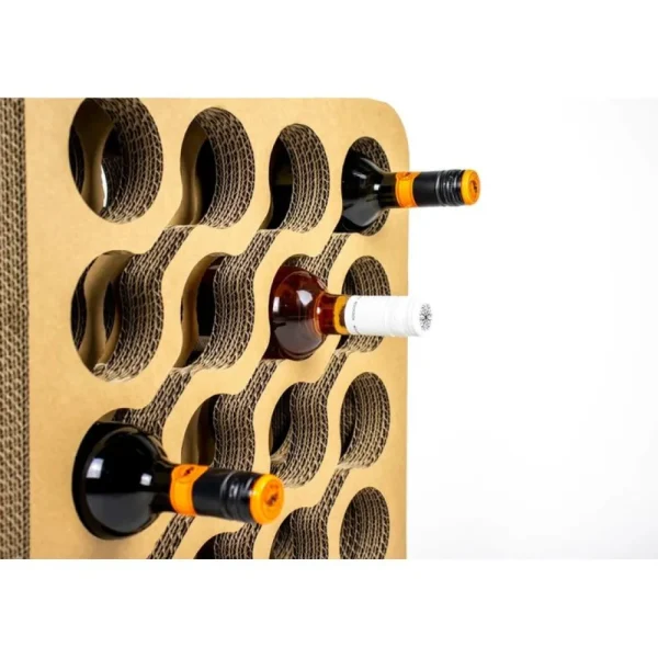 Store KarTent Karton Weinregal Wave