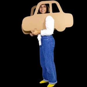 Best Sale KarTent Kartonauto Verkleidungskostum