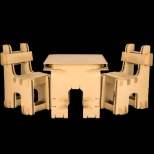 Outlet KarTent Karton-Set Kindertisch Und Kinderstuhle