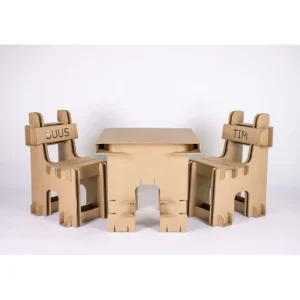 Outlet KarTent Karton-Set Kindertisch Und Kinderstuhle