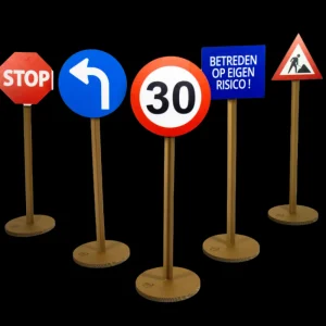 Discount KarTent Kartonverkehrsschilder