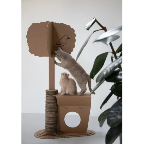 Fashion KarTent Katzenkratzbaum Aus Pappe