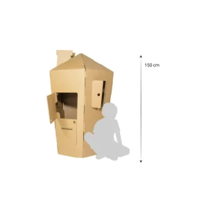 Flash Sale KarTent Kinderspielzeugturm Aus Pappe