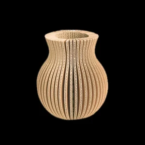 Online KarTent Klassische Vase Aus Karton Faltbar