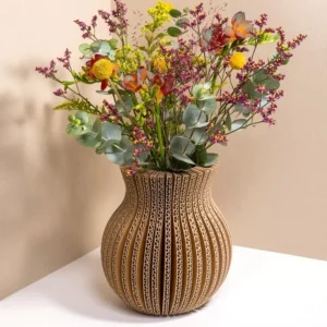 Online KarTent Klassische Vase Aus Karton Faltbar
