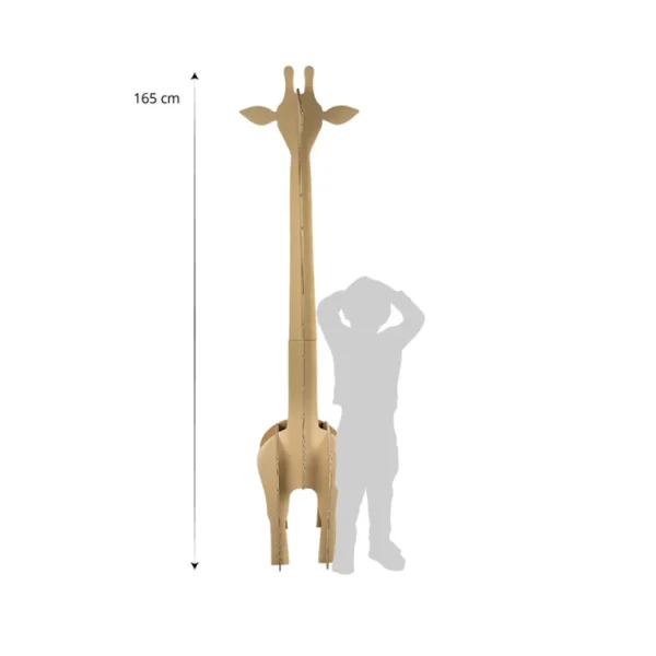 Hot KarTent Mess-Giraffe Aus Pappe