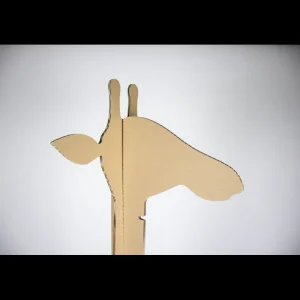 Hot KarTent Mess-Giraffe Aus Pappe