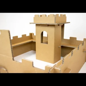 New KarTent Mini-Ritterfestung Aus Pappe