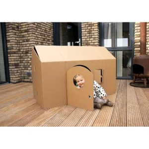 Best Sale KarTent Nachhaltiges Kinderspielzeughaus Aus Pappe