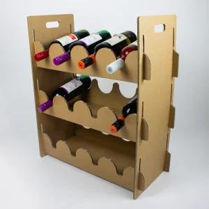 Outlet KarTent Nachhaltiges Weinregal Aus Pappe