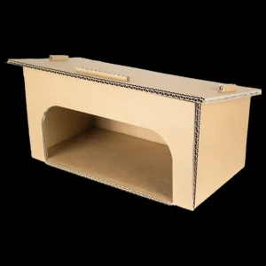 Clearance KarTent Nagetier-Spielhaus Aus Karton Fur Ihr Meerschweinchen Oder Kaninchen