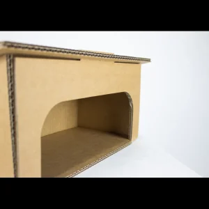 Clearance KarTent Nagetier-Spielhaus Aus Karton Fur Ihr Meerschweinchen Oder Kaninchen