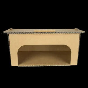 Clearance KarTent Nagetier-Spielhaus Aus Karton Fur Ihr Meerschweinchen Oder Kaninchen