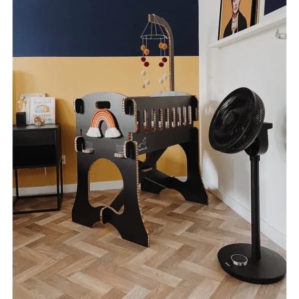 Cheap KarTent Papp-Babybett Papercrib Schwarz