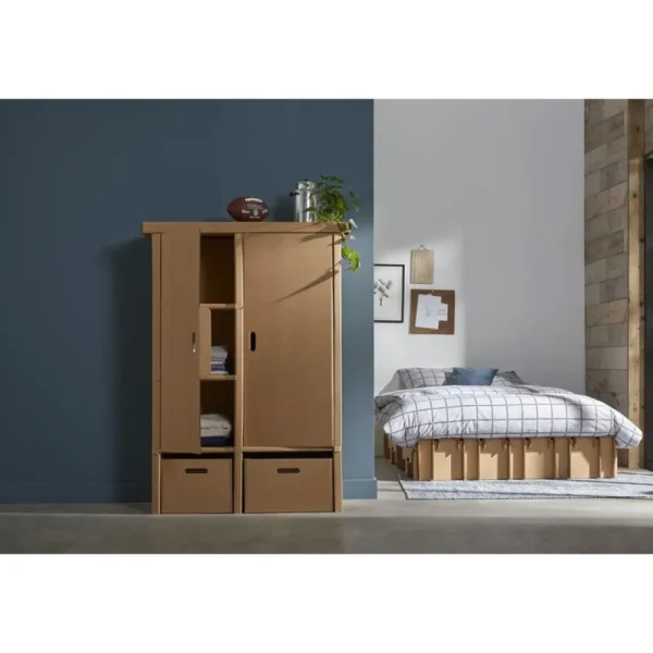 Best KarTent Pappbogenbett Mit Optionalen Schubladen