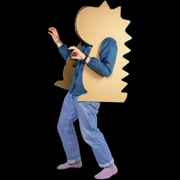 Flash Sale KarTent Papp-Dinosaurier Verkleidungskostum