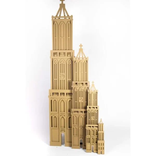 Shop KarTent Pappe Domturm-Bausatz