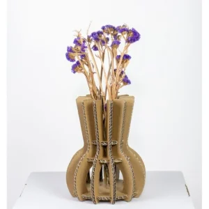 Best KarTent Pappe Trockenblumenvase Eric