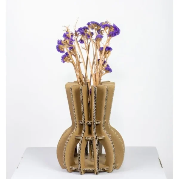 Best KarTent Pappe Trockenblumenvase Eric