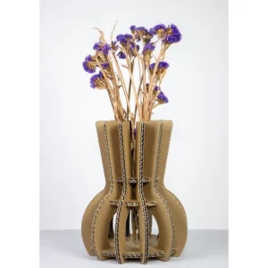Best KarTent Pappe Trockenblumenvase Eric