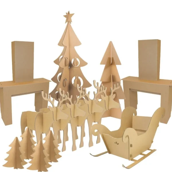 Hot KarTent Pappe Weihnachtsferien-Paket